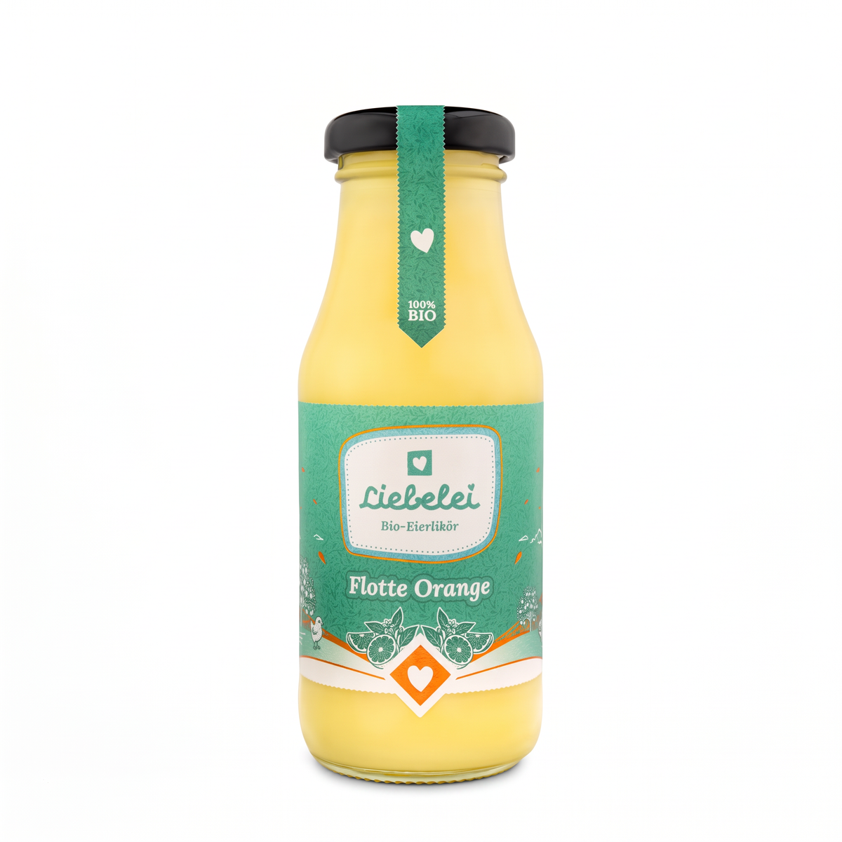 Bio-Eierlikör Flotte Orange