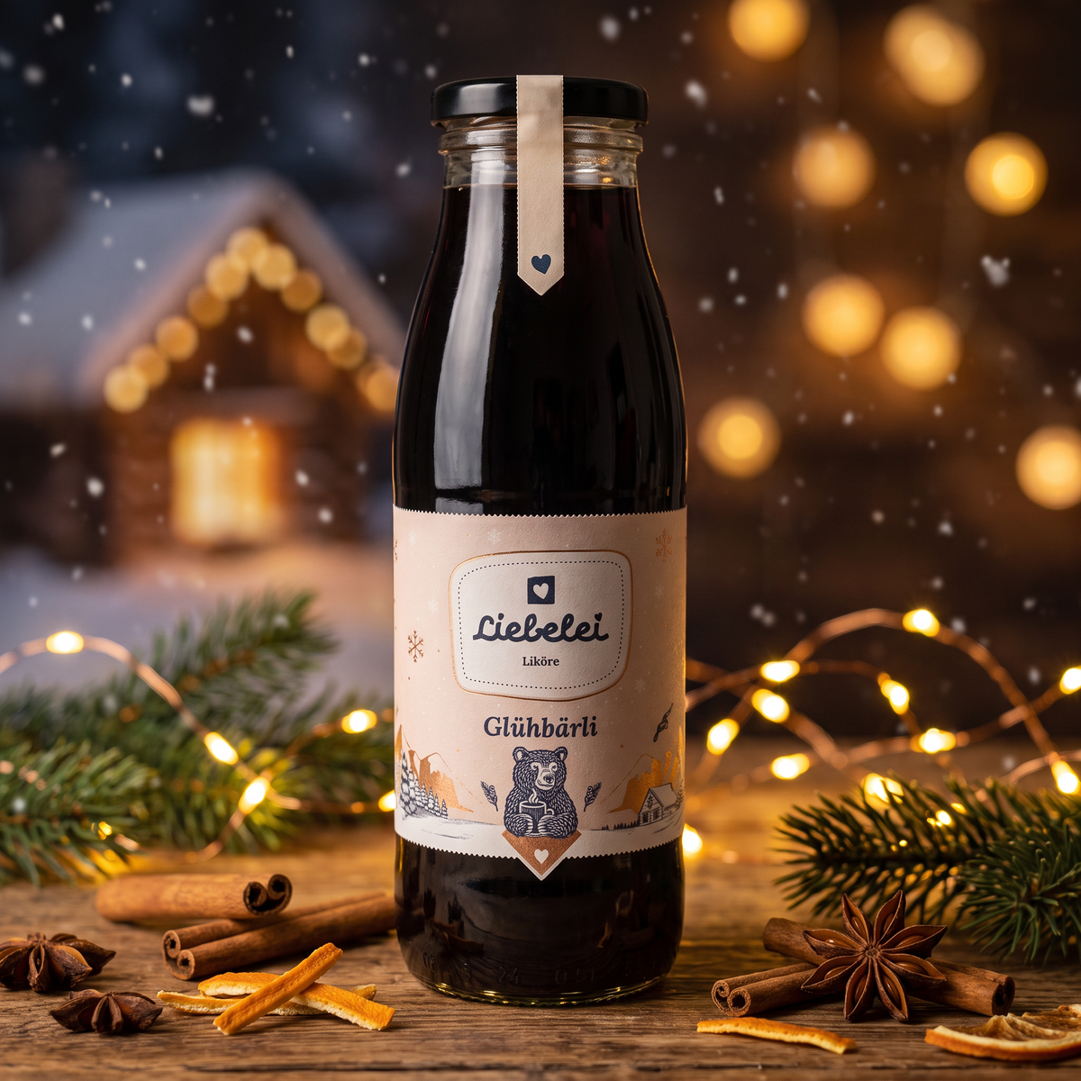 Winterlikör »Glühbärli«