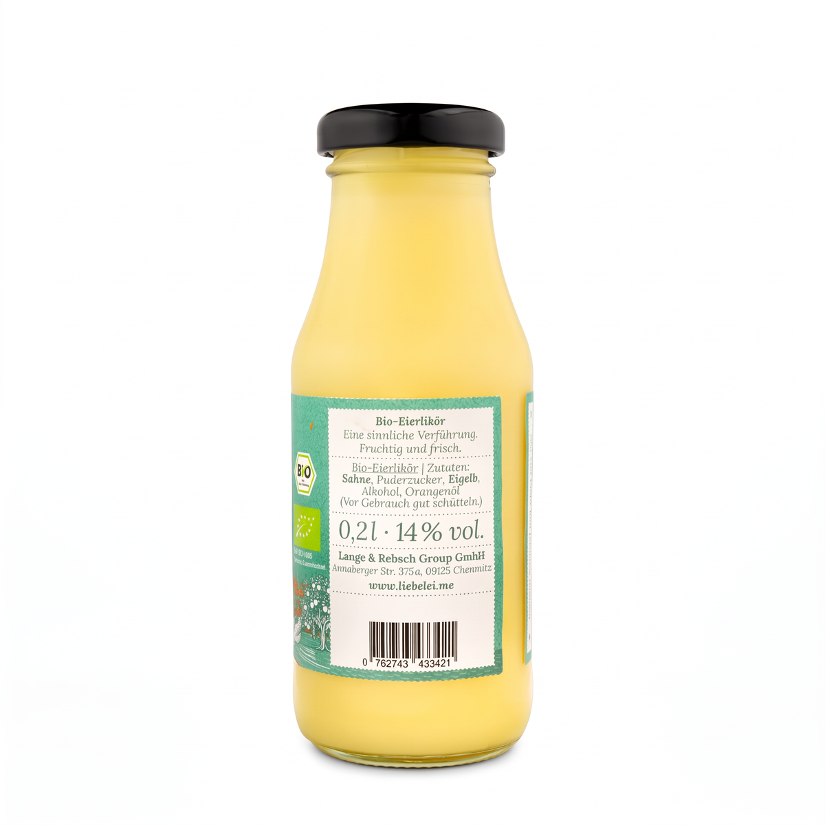 Bio-Eierlikör Flotte Orange